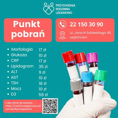 Punkt Pobrań - Przychodnia Rodzinna Legionowo